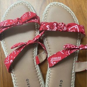 Torrid Bandana Sandals